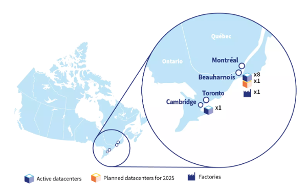 OVHcloud prépare l’ouverture d’un nouveau datacenter à Toronto (Canada)