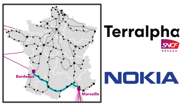 Terralpha et Nokia dévoilent un record de débit de 800 Gb/s entre Bordeaux et Marseille