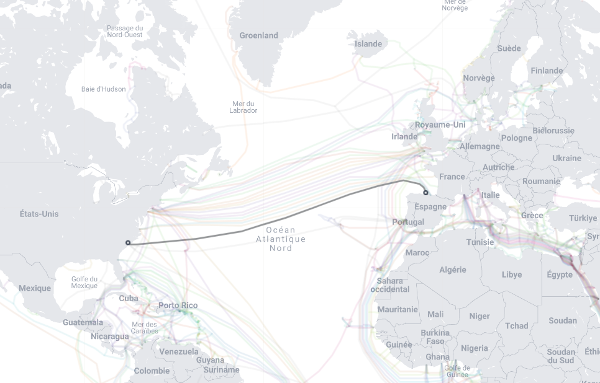 Le câble sous-marin Anjana (Meta) a atterri à Santander, en Espagne