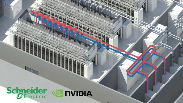 Schneider Electric annonce une nouvelle conception de référence de datacenter d’IA avec Nvidia