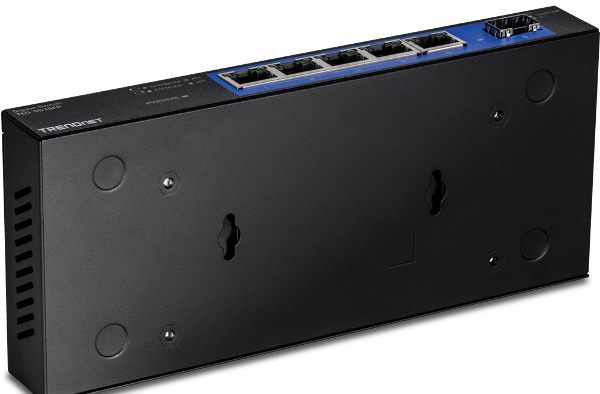 TRENDnet lance un nouveau switch Gigabit à 5 ports avec emplacement SFP