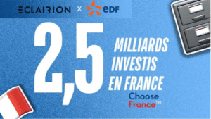 Choose France – Eclairion : 2,5 milliards € d’investissements dans 4 datacenters