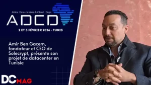 Amir Ben Gacem, fondateur et CEO de Solecrypt, présente son projet de datacenter en Tunisie