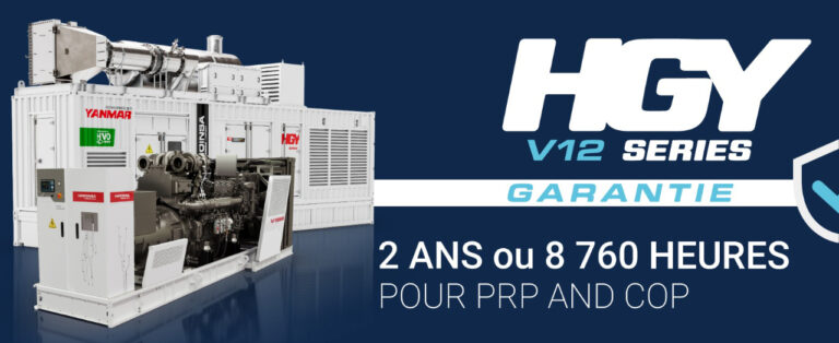 HIMOINSA offre une garantie de 2 ans ou une couverture complète jusqu&rsquo;à 8 760 heures sur la Série HGY pour PRP et COP