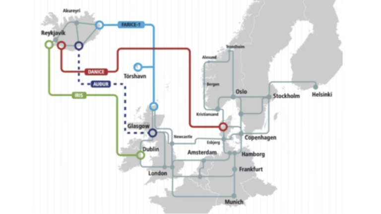 Le système de câble sous-marin AUÐUR reliera l&rsquo;Islande à l&rsquo;Écosse