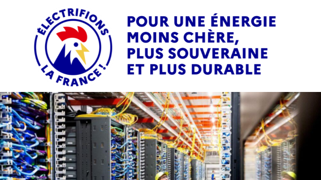 Le volet datacenters du plan « Électrifions la France ! »
