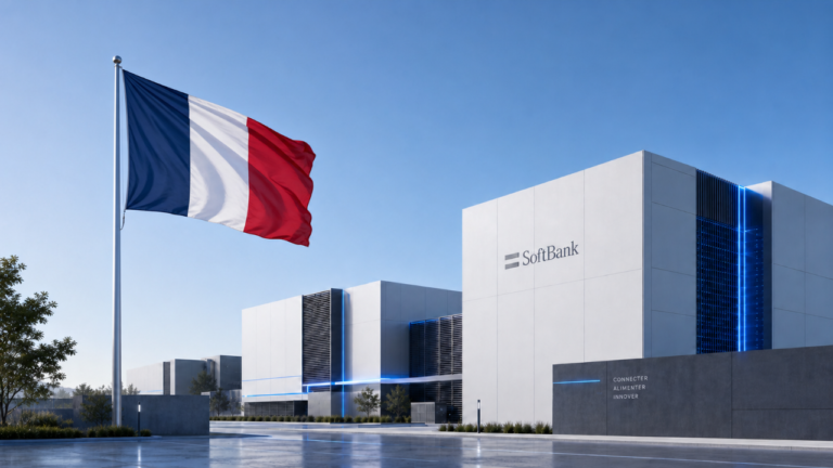 SoftBank mise 75 milliards € sur 5 GW d’infrastructures d&rsquo;IA en France