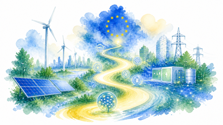 Europe – La roadmap pour digitaliser le système énergétique européen et y déployer IA et data centers