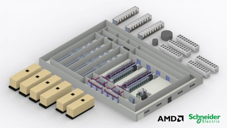 Schneider Electric et AMD publient le premier design de référence de la plateforme Helios pour AI Factories