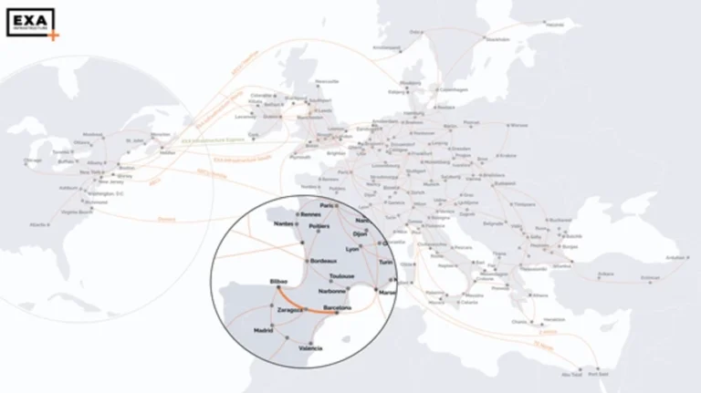 EXA Infrastructure ouvre un corridor stratégique terrestre est-ouest en Espagne, de Barcelone–Bilbao