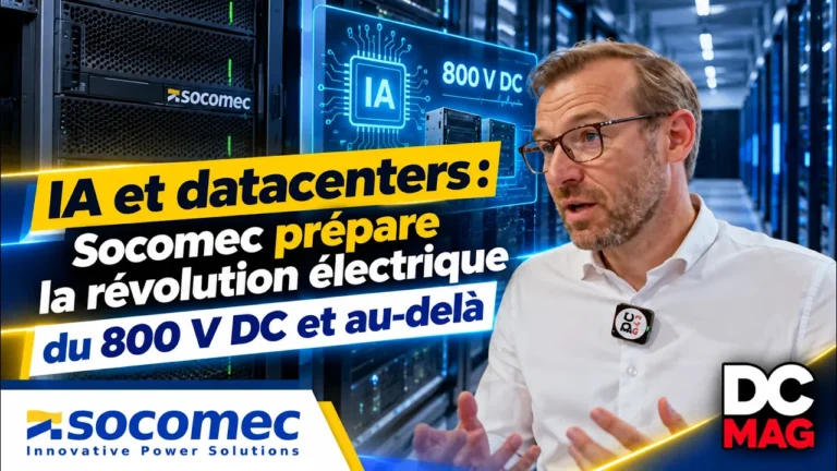 IA et data centers : Socomec prépare la révolution électrique du 800 V DC et au-delà – Interview de Thierry Jost, directeur de l&rsquo;innovation