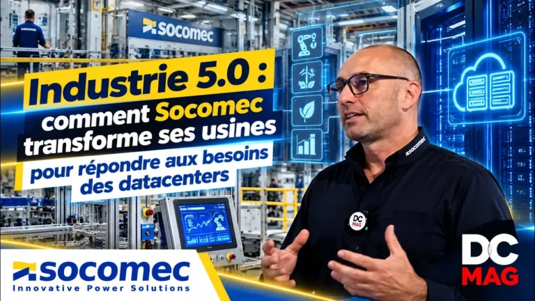 Industrie 5.0 : Socomec transforme ses usines pour répondre aux besoins des data centers. L&rsquo;interview de Vincent Werner, responsable de la performance industrielle