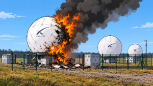 Les stations satellitaires, cibles &lsquo;faciles&rsquo; de la guerre hybride