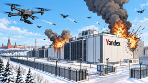 L&rsquo;Ukraine frappe un (puis 2, puis 3) data center stratégique de Yandex
