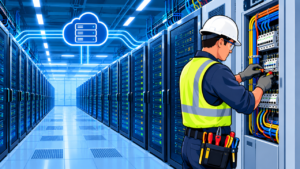 La pénurie d’électriciens, nouveau goulot d’étranglement des data centers