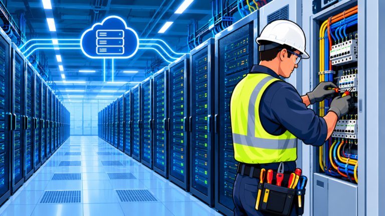 La pénurie d’électriciens, nouveau goulot d’étranglement des data centers